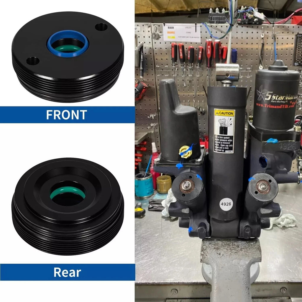 2Pcs Tilt End Cap w/ Seals for Mercury (878239A02)