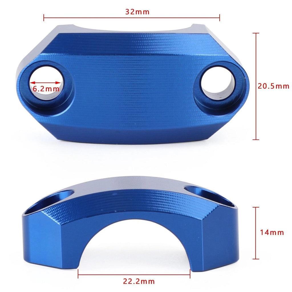 22mm Master Cylinder Perch Clamp Cover for Motocross MX Enduro (T9)