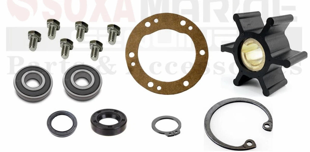 Sea Water Pump Minor Repair Kit for Yanmar Marine 2QM 2QM20Y 3QM30 (1970–2023)