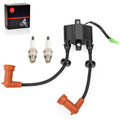 Ignition Coil & Spark Plug Wire Cap for Yamaha Outboard F15 F20 F25 T25 (4-Stroke)