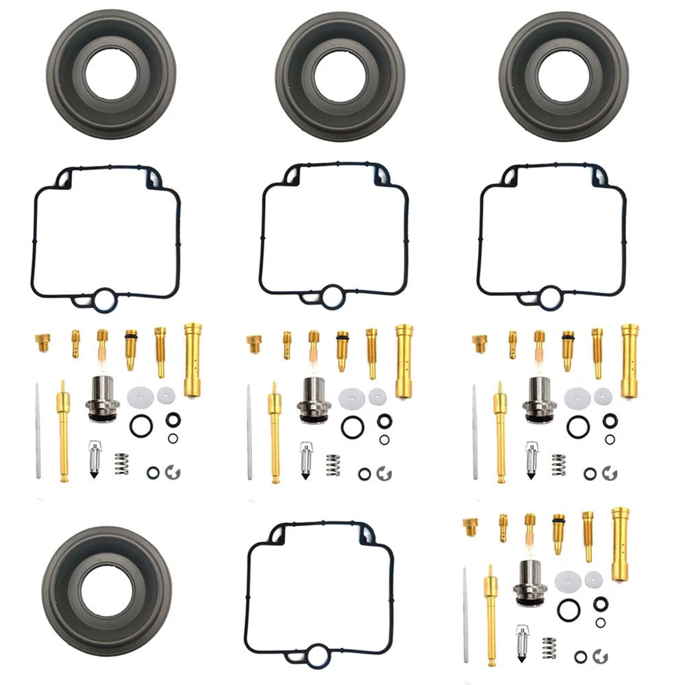 4X Carburetor Repair Kit for BMW F650, Suzuki GS500E (Mikuni BST 33)