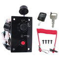 Ignition Key Switch Panel for Suzuki Outboard (37100-96J24, 37100-96J27)