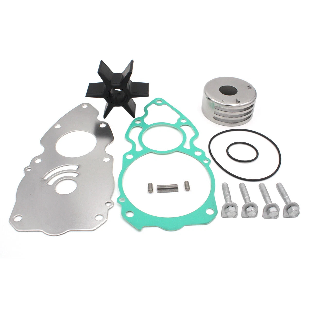 Water Pump Impeller Repair Kit for Yamaha Outboard 300 350 hp (6AW-W0078-00)