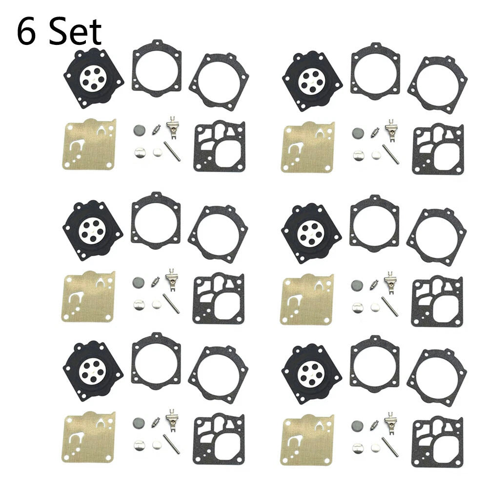 6X Carburetor Gasket Kit for Husqvarna 365 X-Torq 372 X-Torq (K10-RWJ)