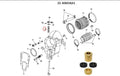 Shift Shaft Bushing for Alpha Gen II (1991–Present) 23-806036A1, 18-3760