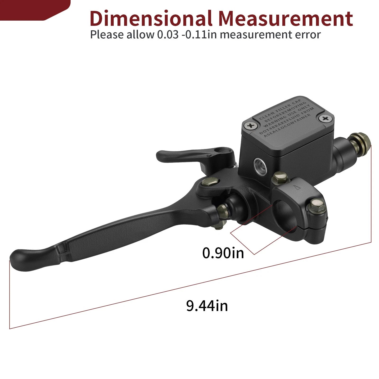 Master Cylinder Assembly for Ski-Doo Summit 500 583 600 670 700 (1997–2001)