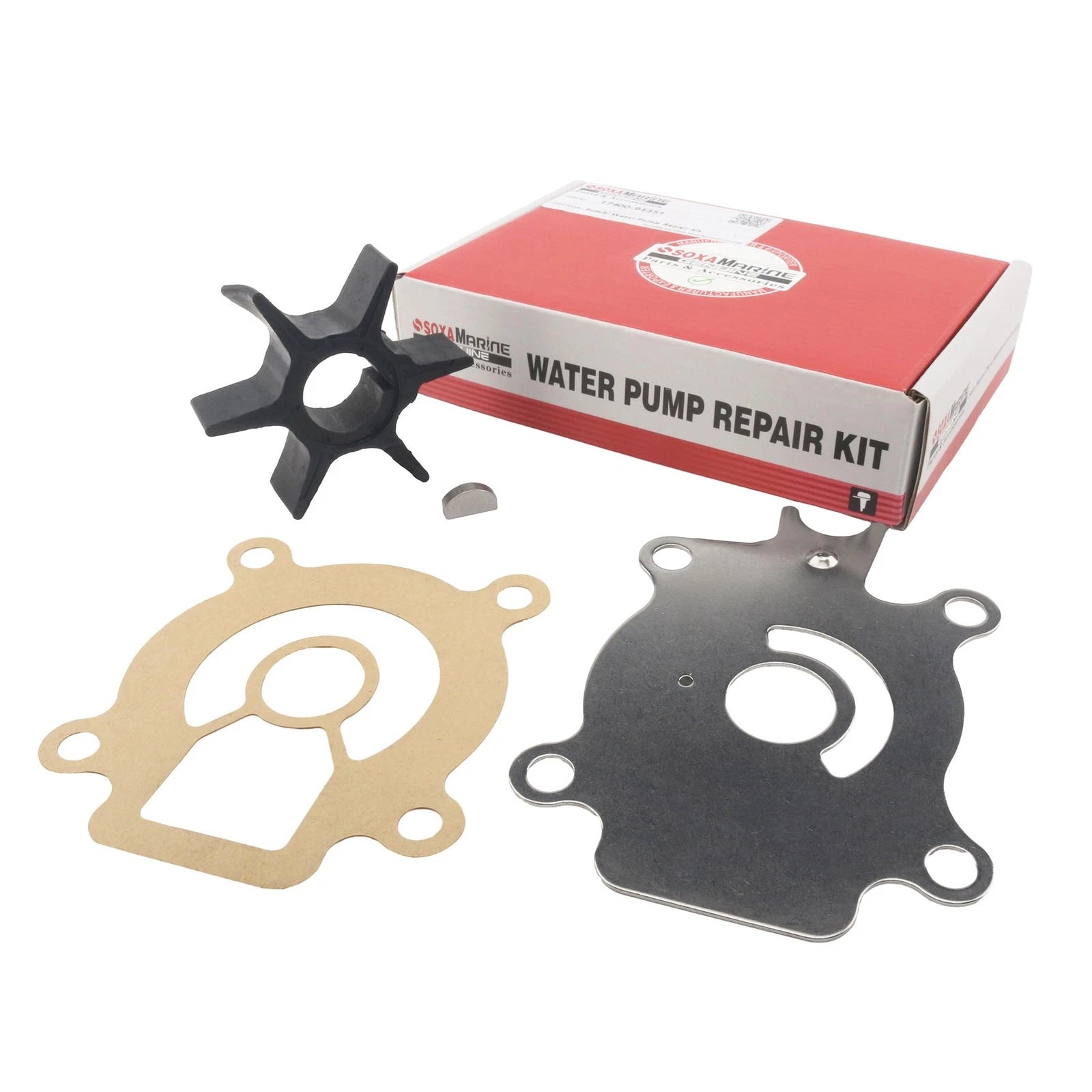 Water Pump Impeller Repair Kit for Suzuki DT 75 85 HP (2str) (17400-95351)