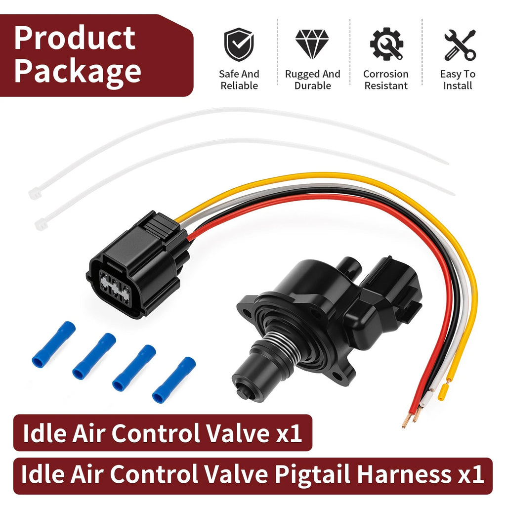 Idle Air Control Valve & Harness 4013313 for Polaris Scrambler XP 1000 (2014–2018)
