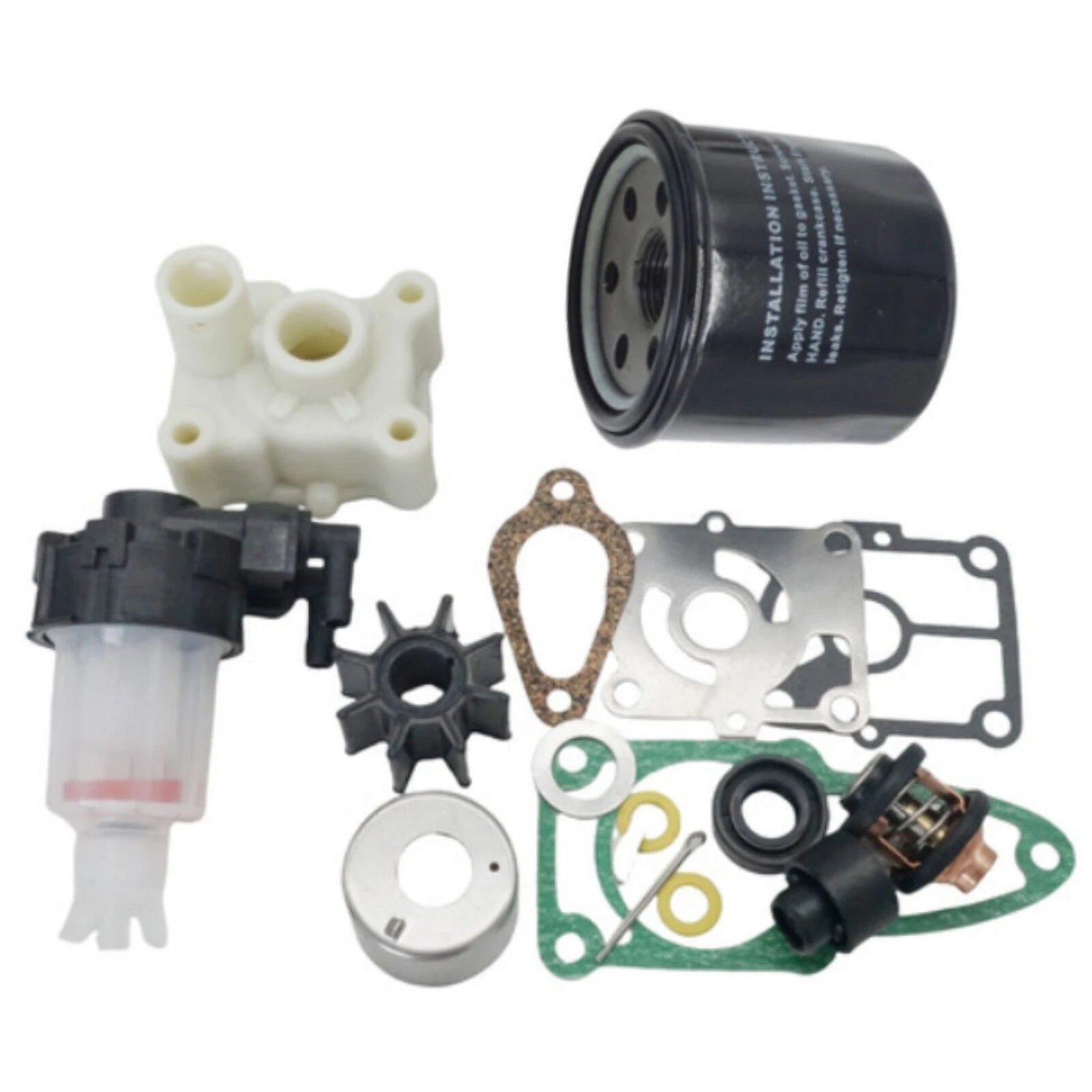 Engine Maintenance Kit for Mercury Mariner 15 20 HP EFI (2005–2010) 8M0151470 8M0135821