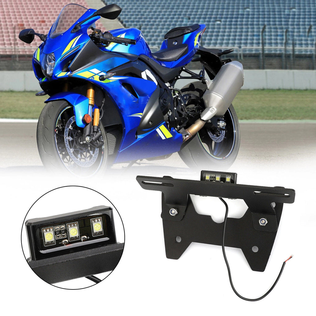 Rear License Plate Holder Bracket for Suzuki GSX-R 600 (2008–2010) T9