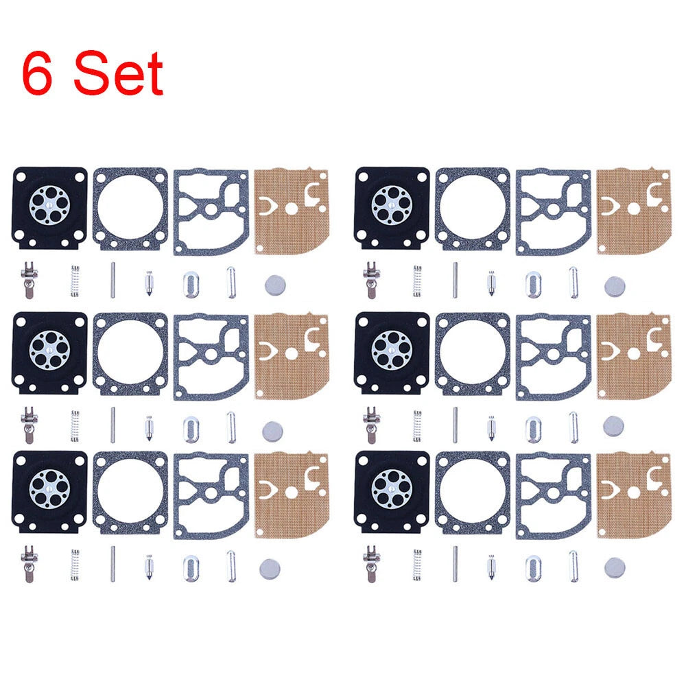 Set of 6 Carburetor Gaskets for STIHL 017 018 MS170 MS180 (C1Q RB-77)