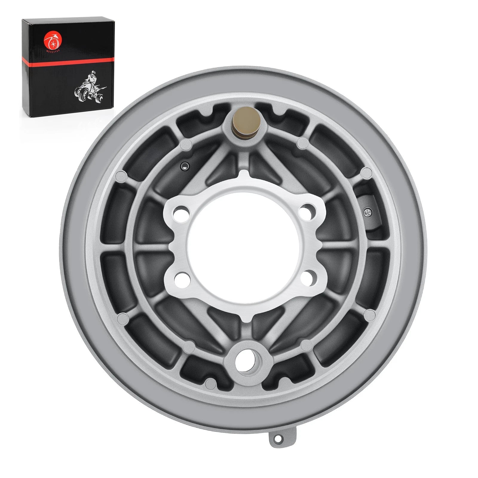 Rear Brake Backing Plate 4XE-F5321-00-00 for Yamaha Bear Tracker 250 (1999–2004)