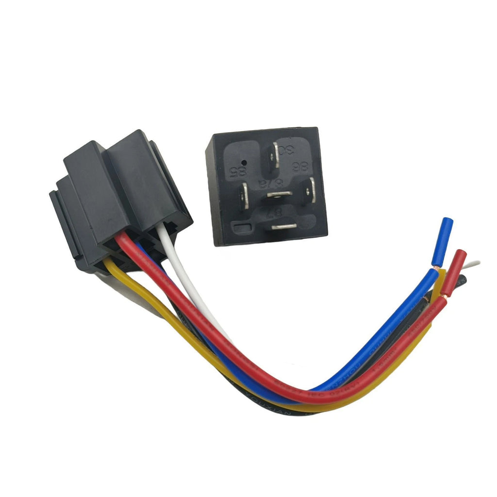 Trim Tilt Motor Relay w/Connector for Volvo Penta 876039-9 876040-7 (12V 40A)