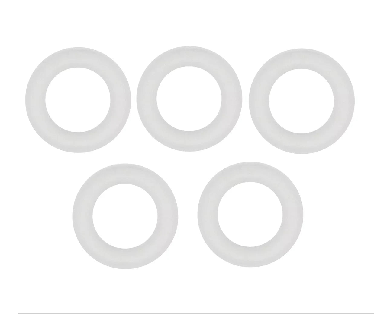 5 Pcs Gearcase Lower Unit Drain Screw Gasket for Evinrude Johnson (311598)