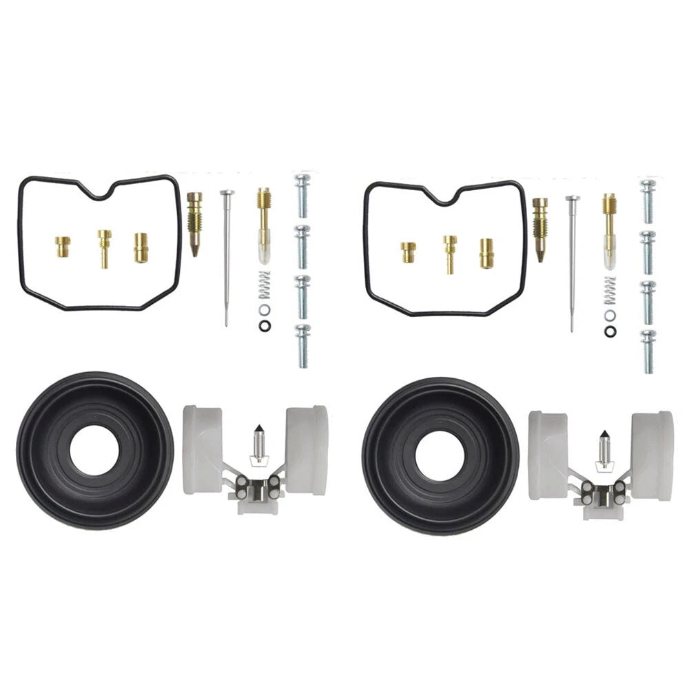2X Carburetor Repair Kit Float Diaphragm for Kawasaki Vulcan 500 (1991–1995)