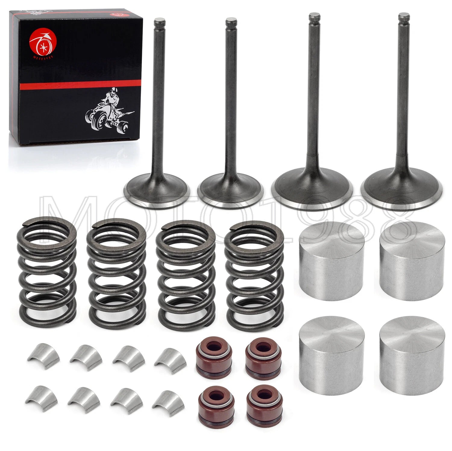 Intake & Exhaust Valve Spring Seal Kit for Suzuki DRZ 400 E/S/SM (2000–2022)