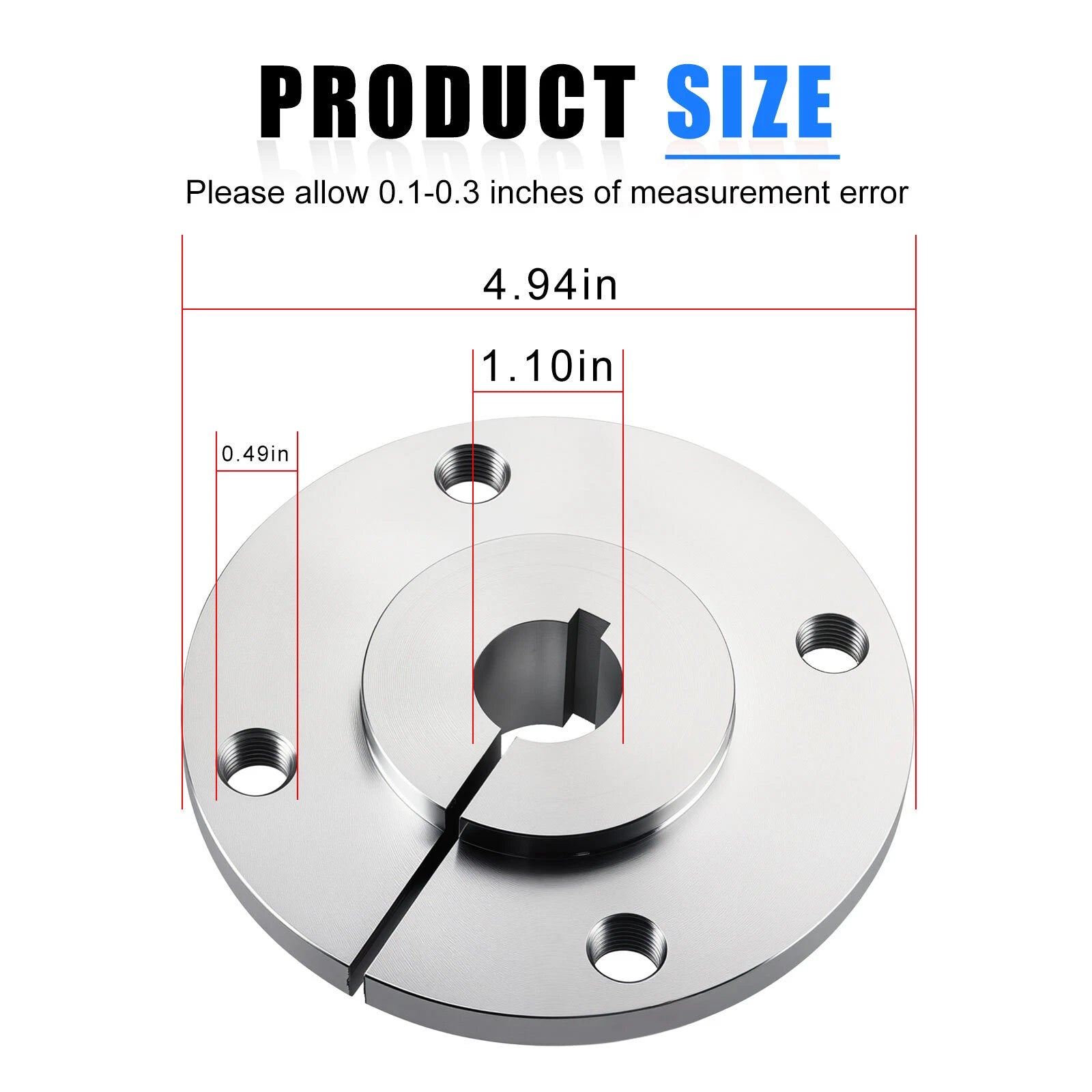 1" Bore Rear Axle Aluminum Wheel Hub for Go Kart Off Road