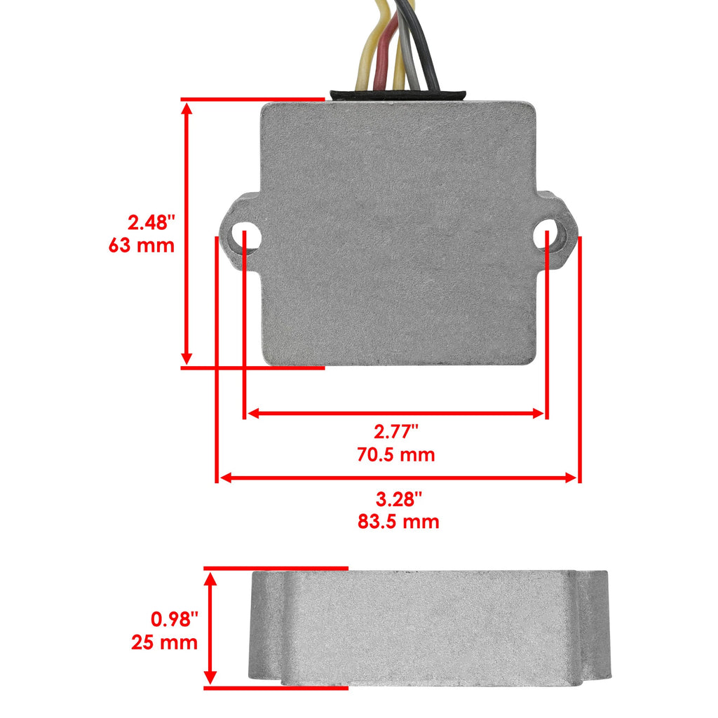 Regulator Rectifier for Mercury Force 90 90Hp (1997–1999)