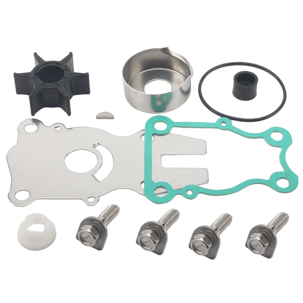 Water Pump Impeller Repair Kit for Yamaha Outboard (63D-W0078-0A, 63DW007800)