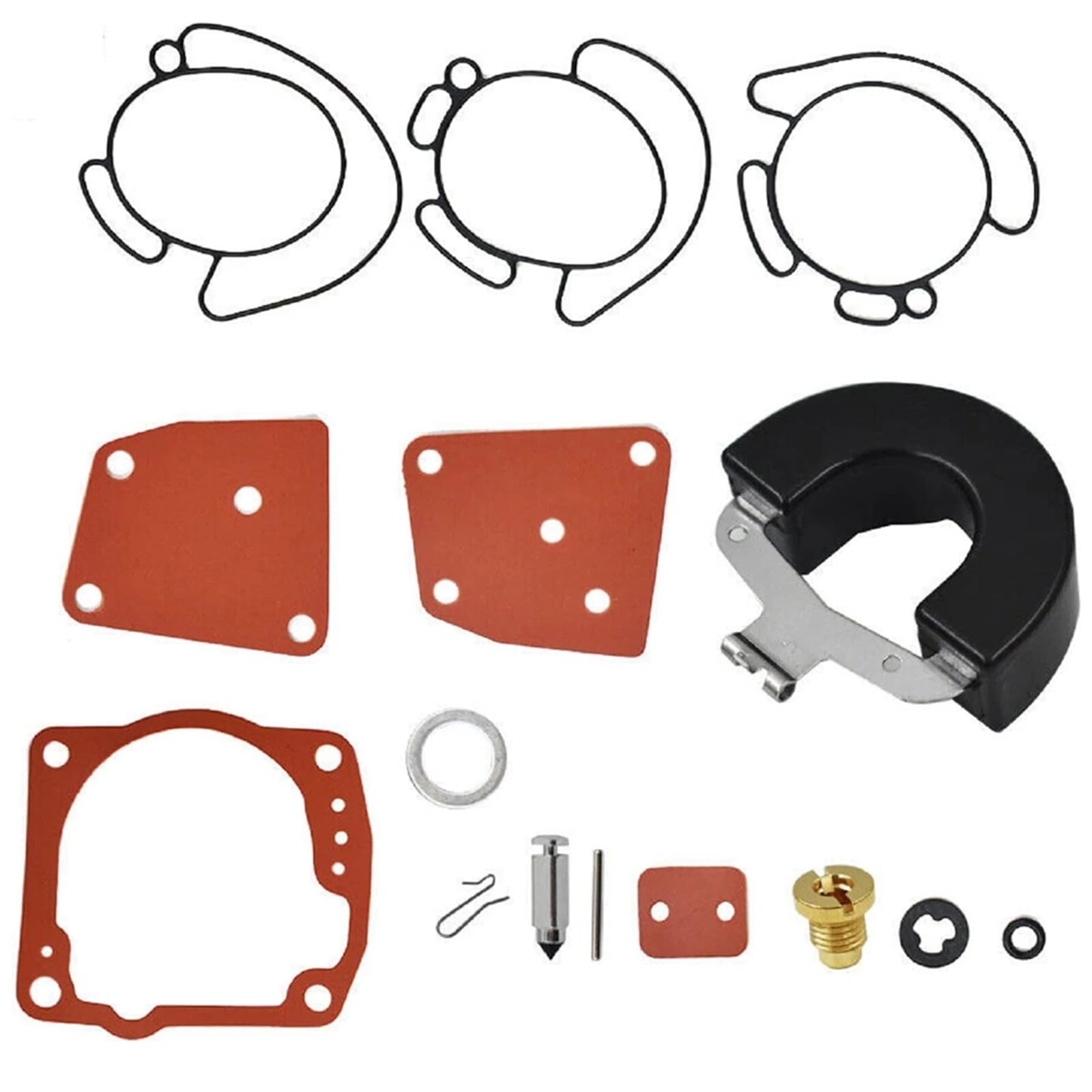Carburetor Repair Kit for Johnson Evinrude OMC (0435442, 0436852, 0438996)
