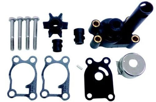 Water Pump Impeller Kit for Johnson Evinrude Outboard (2-8 HP, 2-Stroke)