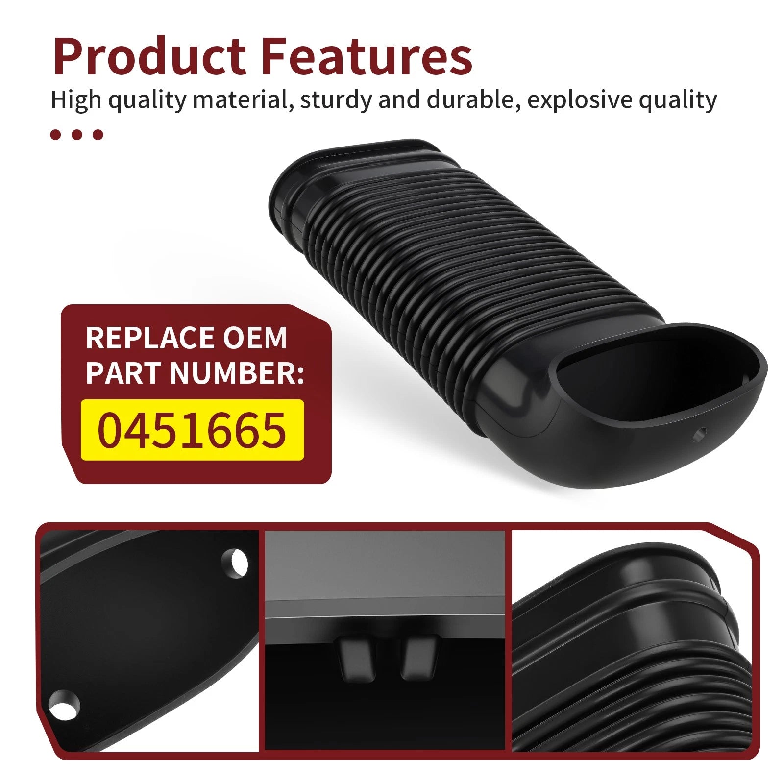 Cooling Fan Duct for Polaris Sportsman 90 (2004) Replaces 0451665