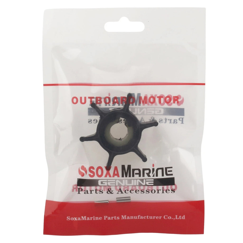 Water Pump Rubber Impeller & Key Pin for Yamaha 2 HP Engine