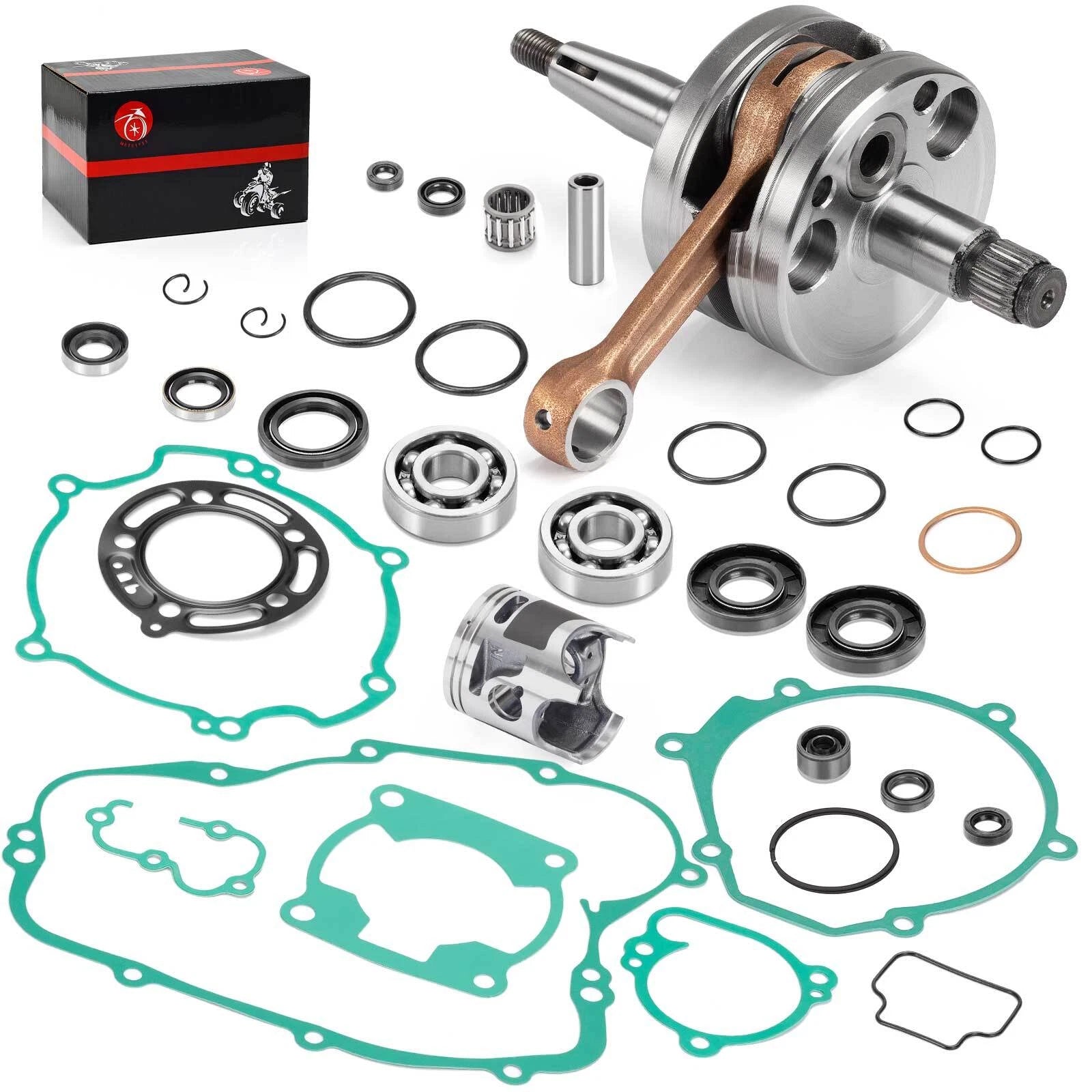 Engine Rebuild Kit for Kawasaki KX85 (2001–2005) - Crankshaft, Piston, Gasket, Seals