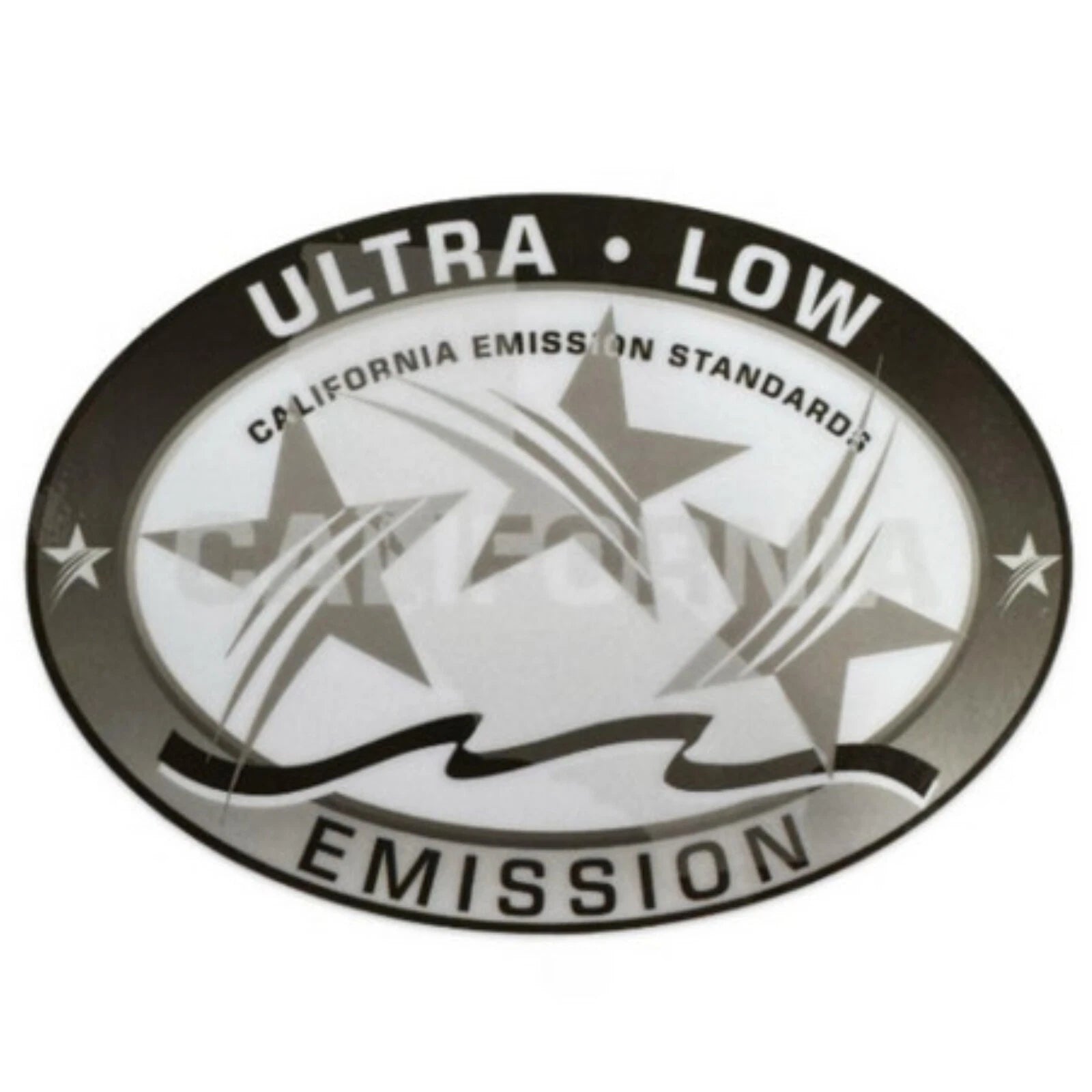 2X Ultra Low Emission Outboard Graphic Sticker Decal for California DOT