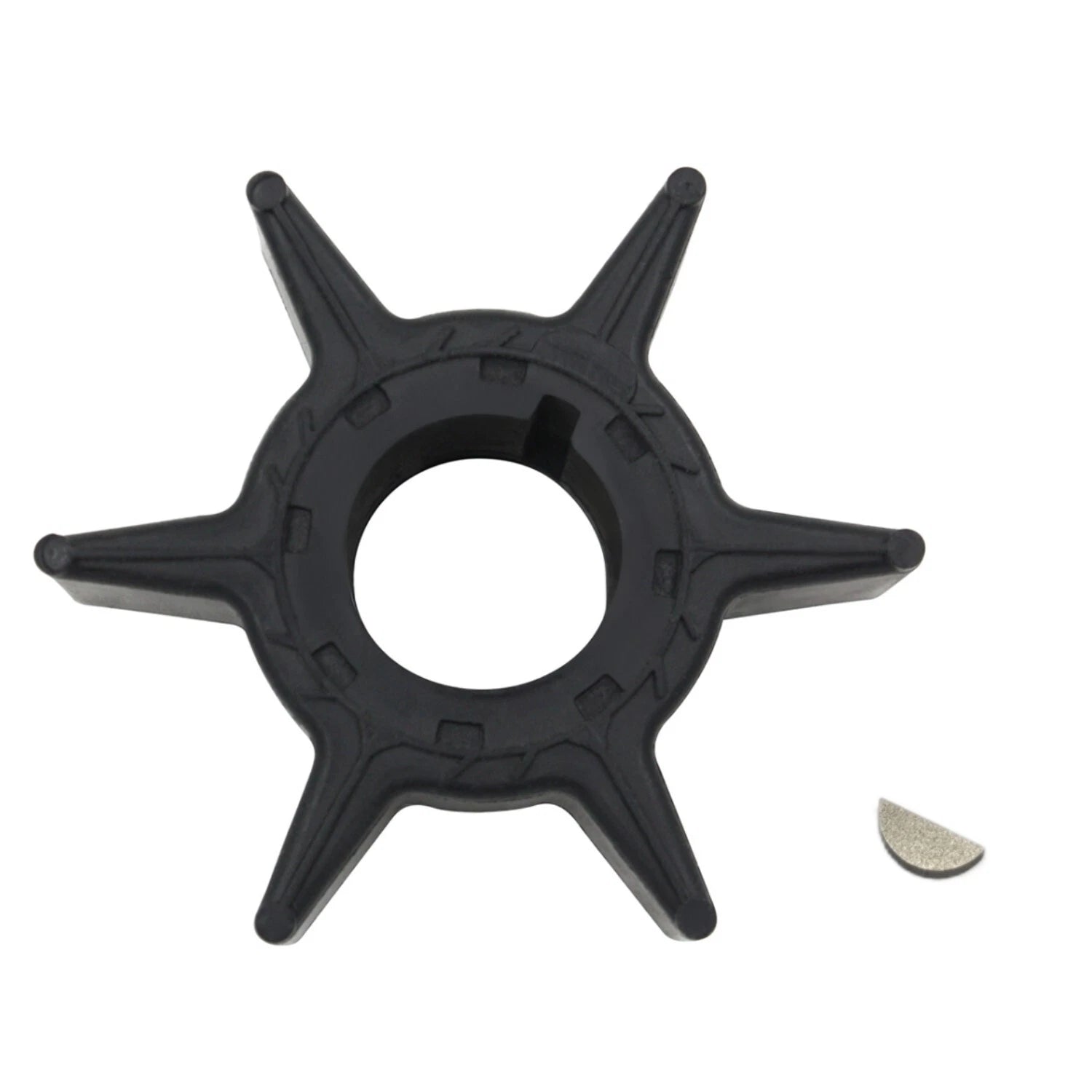 Water Pump Impeller & Key for Yamaha 25 30 40 50 HP (EPMV 6H4-44352-02)