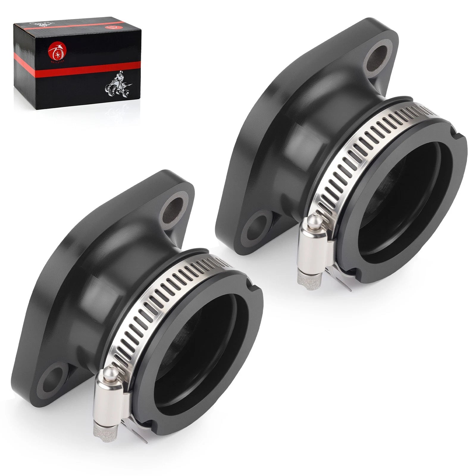 2 Intake Manifold Boots for Polaris 400 500 600 650 Classic Trail (1996–2007) 3084325 3083171