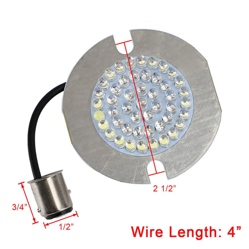 1156LED Turn Signal Light Inserts for Harley Softail Touring Dyna Sportster (UK)