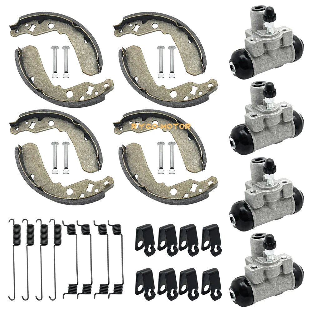 Brake Wheel Cylinder & Brake Shoes Kit for Kawasaki UTV KAF400 Mule (2005–2010)