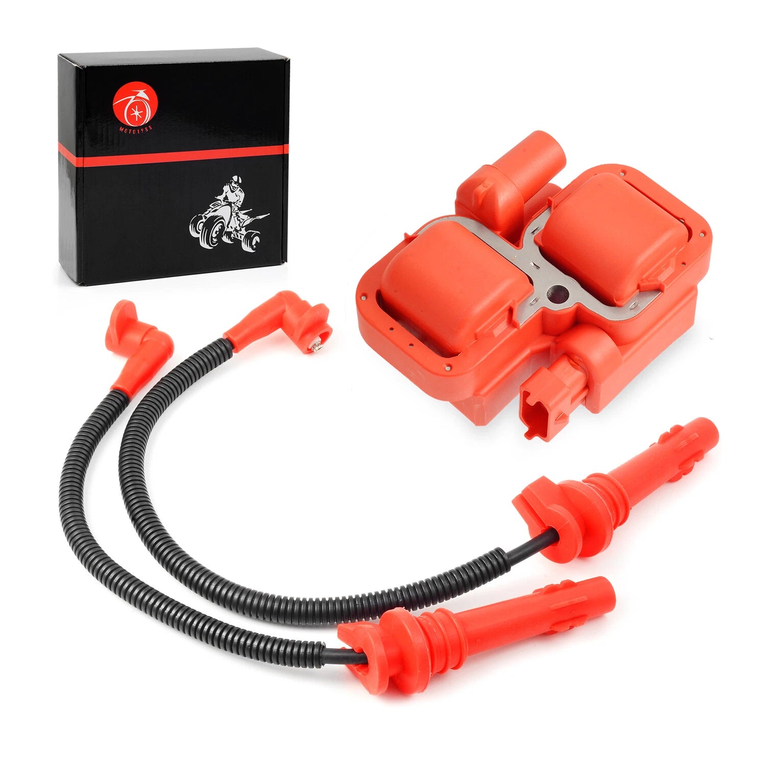 Ignition Coil with Wire & Cap for Polaris RZR XP 4 S 900 1000 RS1 Turbo (2014–2023)