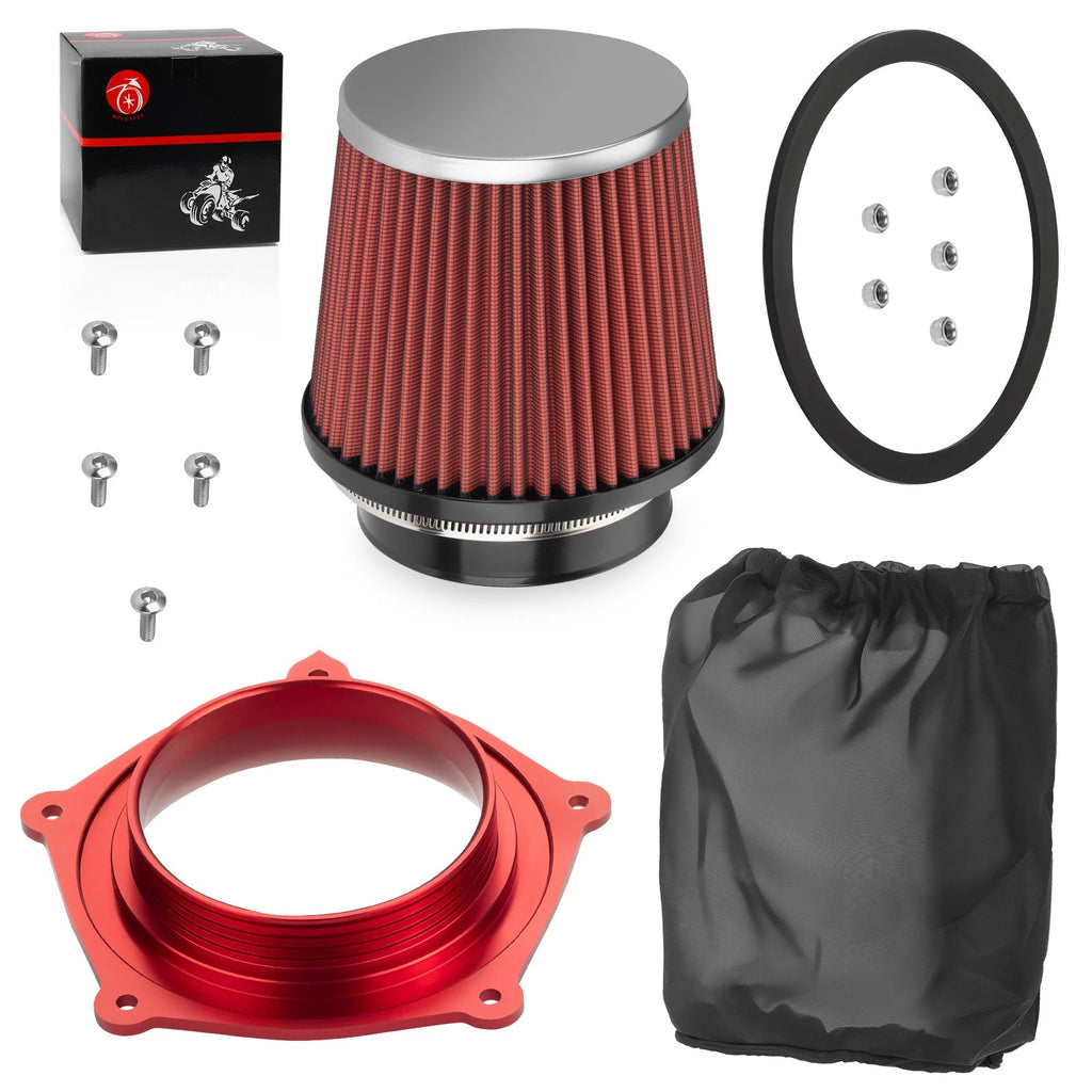 Air Filter Kit with Guide Holder for Yamaha YFZ450 YFZ450R YFZ450RSE YFZ450X (2004–2024)