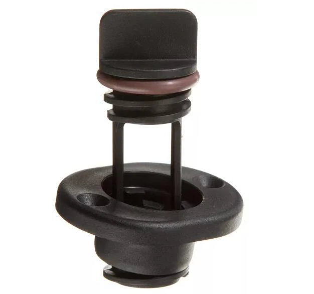 2X Retained Screw Type Nylon Drain Plug for Boats (Fits 1 Inch Diameter Hole)