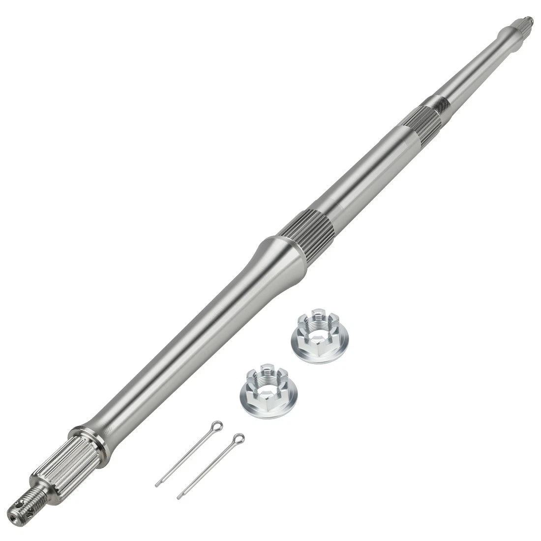 Rear Axle Shaft Kit w/ Nuts for Yamaha Tri-Z YTZ250 (1985–1986) #38W-25381-10-00