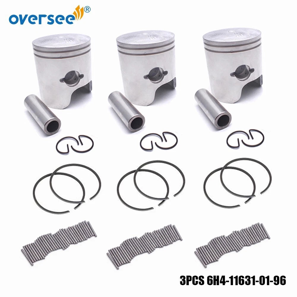 Crankshaft & Power Head Rebuild Kit STD 6H5 for Yamaha 2T 40 50HP (1984–1994)