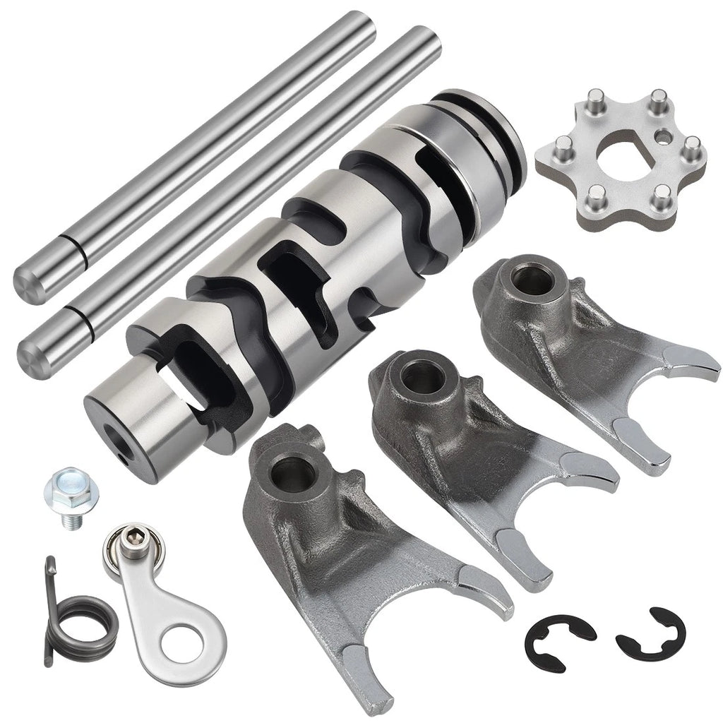 Shift Cam & Forks Cam Shifting Transmission for Yamaha Banshee 350 (1987–2006)
