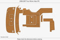 EVA Pads for Four Winns 378 (2007) - Swim Platform Cockpit Teak Deck Flooring