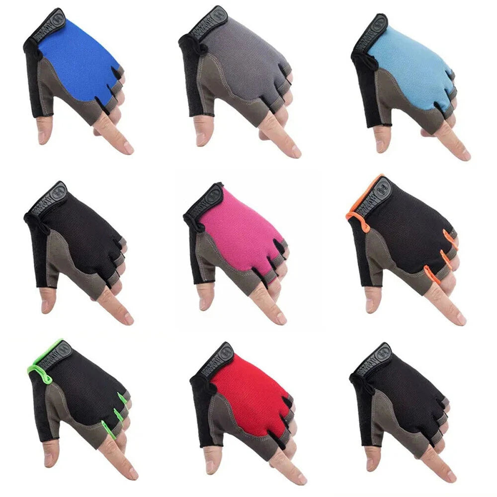 Set of 2 Weight Lifting Gloves for Men Women Gym Fitness Training