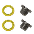 2PCS Drain Screw Kit for Mercury Marine MerCruiser (10-79953Q04, 18-2244)