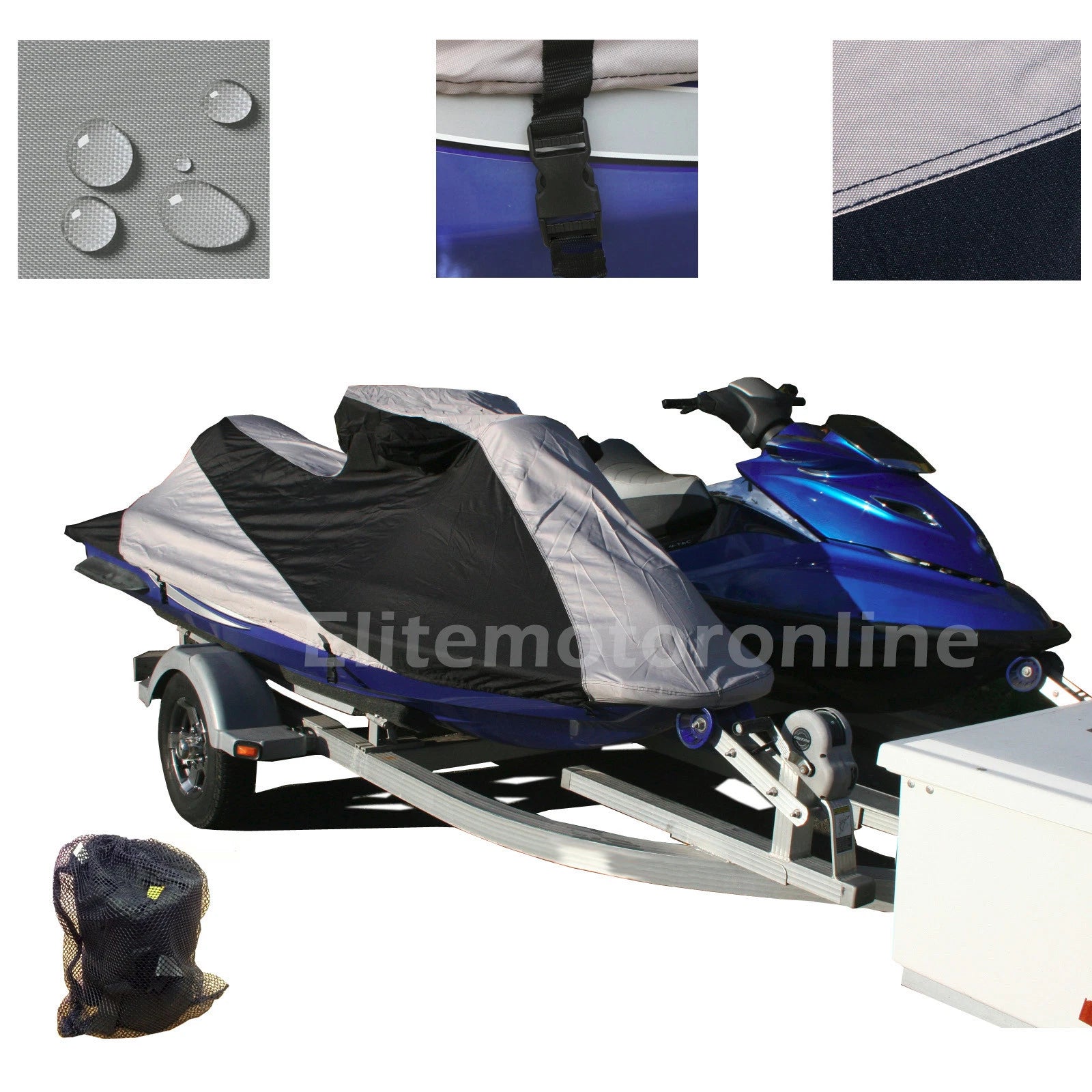 Custom Fit Trailerable JetSki PWC Cover for Yamaha SUV WaveRunner (1999–2004)