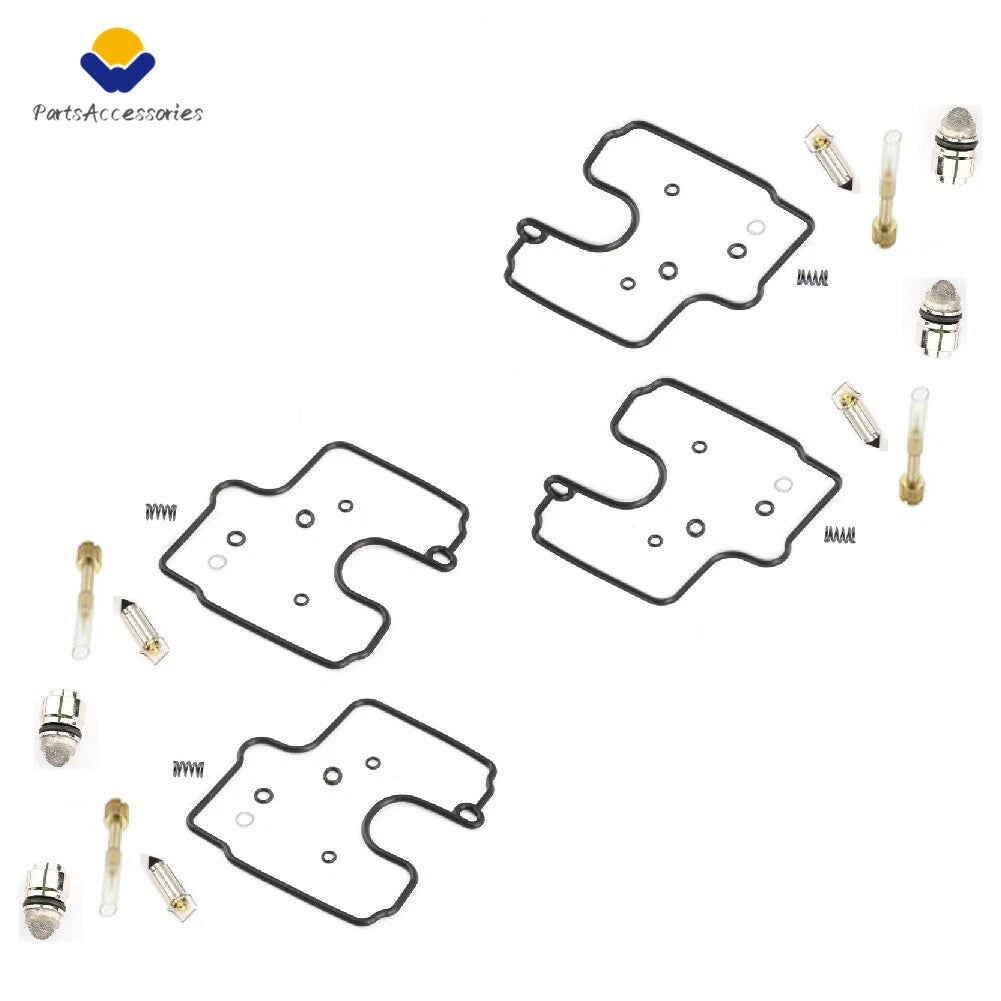 4X Carburetor Rebuild Kit for Suzuki GSXR600 GSXR750 GSXR750W VL1500 (1996–2004)