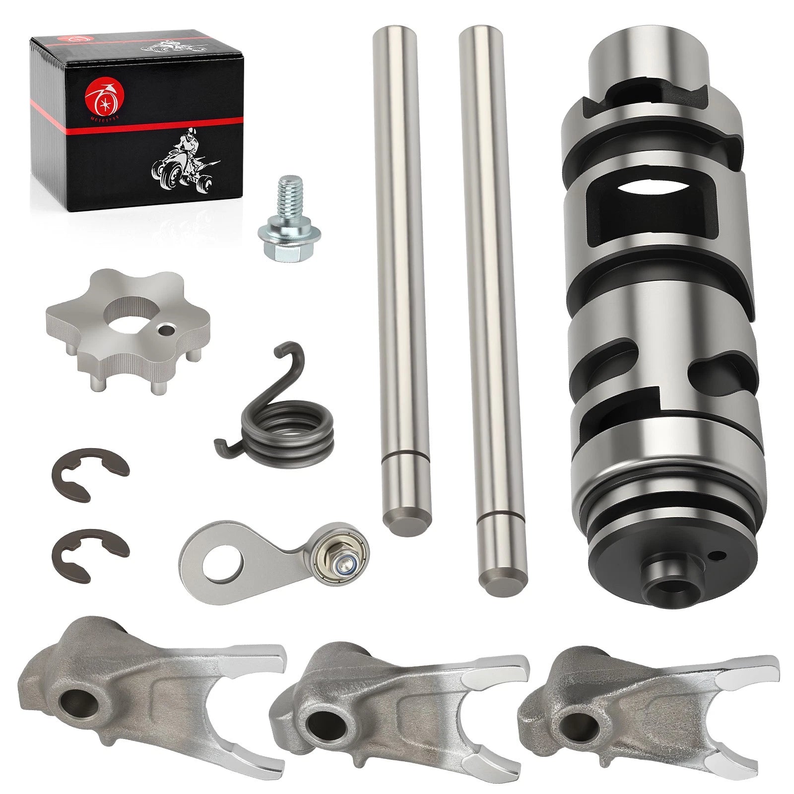 2X Shift Cam & Shift Forks Kit for Yamaha Banshee 350 (1987–2006) - 2GU-18540-00-00