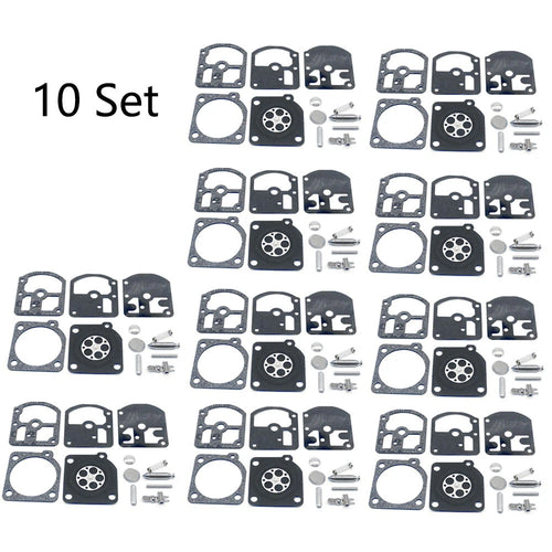 10x Carburetor Diaphragm Repair Kit for Zama RB-3 Homelite 330 Series