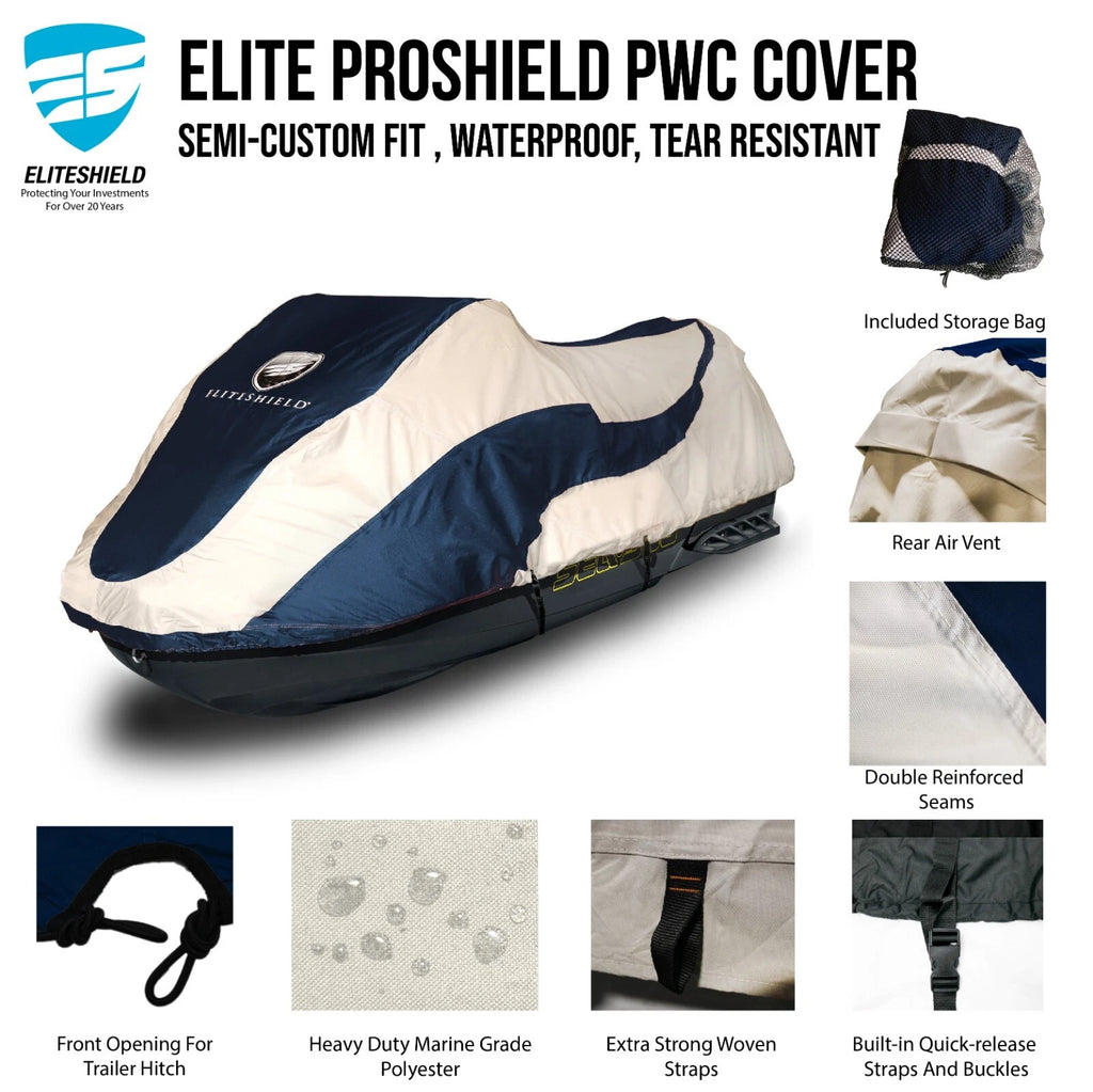 EliteShield Waterproof Trailerable Cover for Yamaha Wave Venture 700 760 (1996–2000)