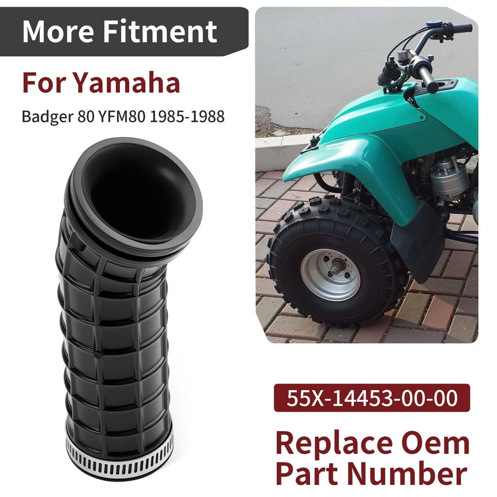 Air Joint Intake Boot 55X-14453-00-00 for Yamaha Badger 80 YFM80 (1985–1988)