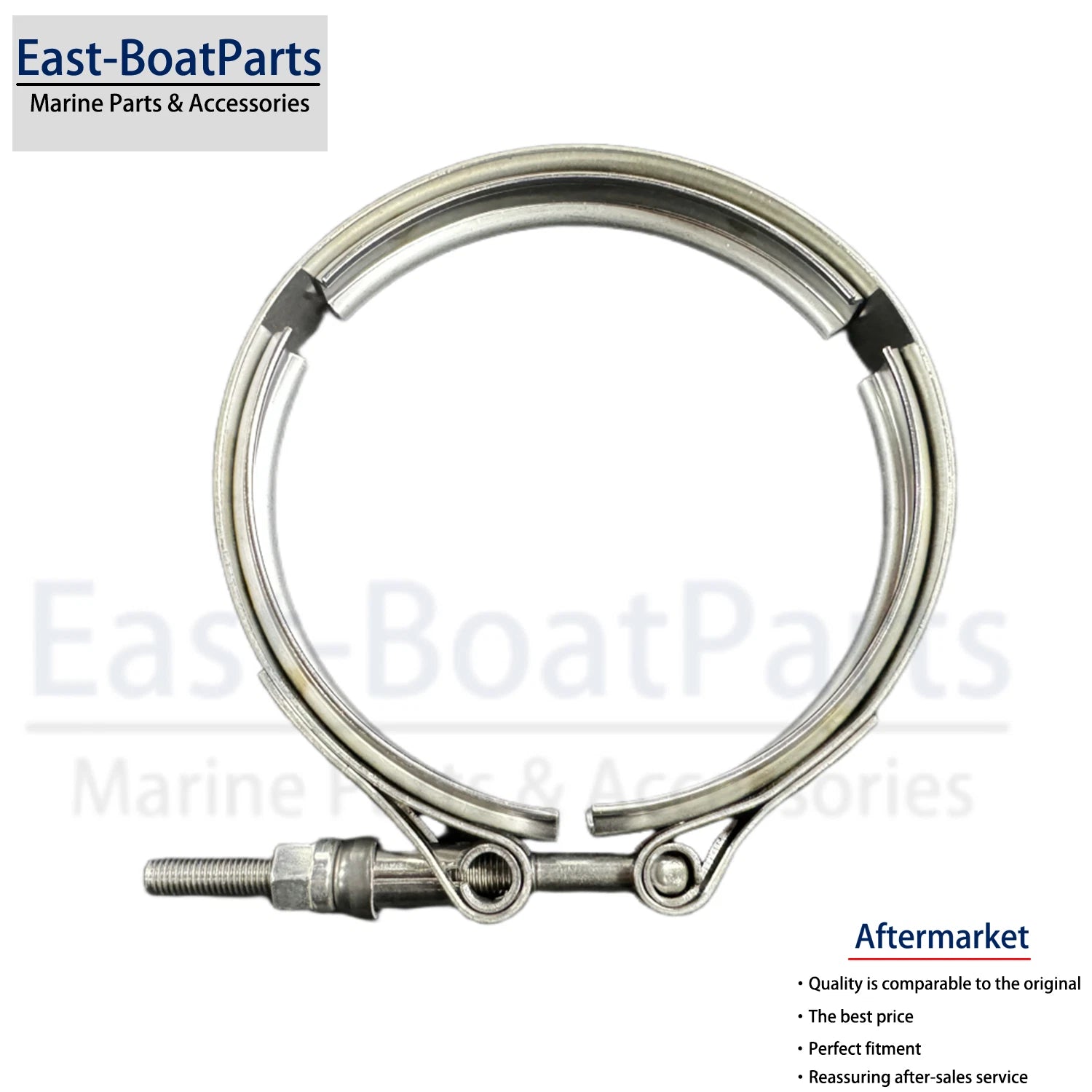 V-Clamp for Volvo Penta Inlet and Exhaust System (865013, 3807212, 3838942, 21325767)
