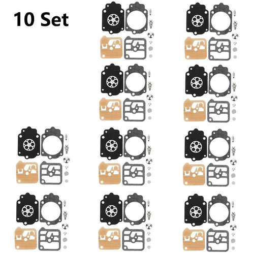 10x Carburetor Gasket Kit for Stihl Tillotson RK-34HK RK-32HK